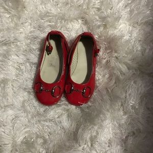 Toddler girl Gucci flat
